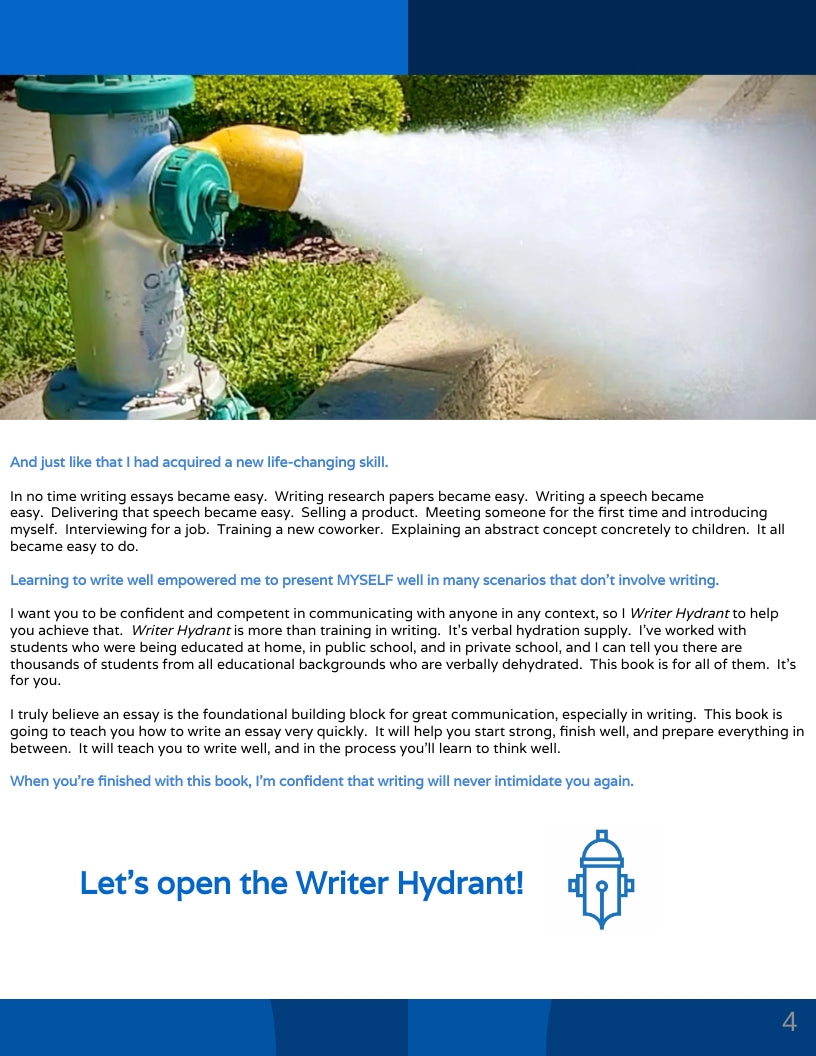 Writer Hydrant